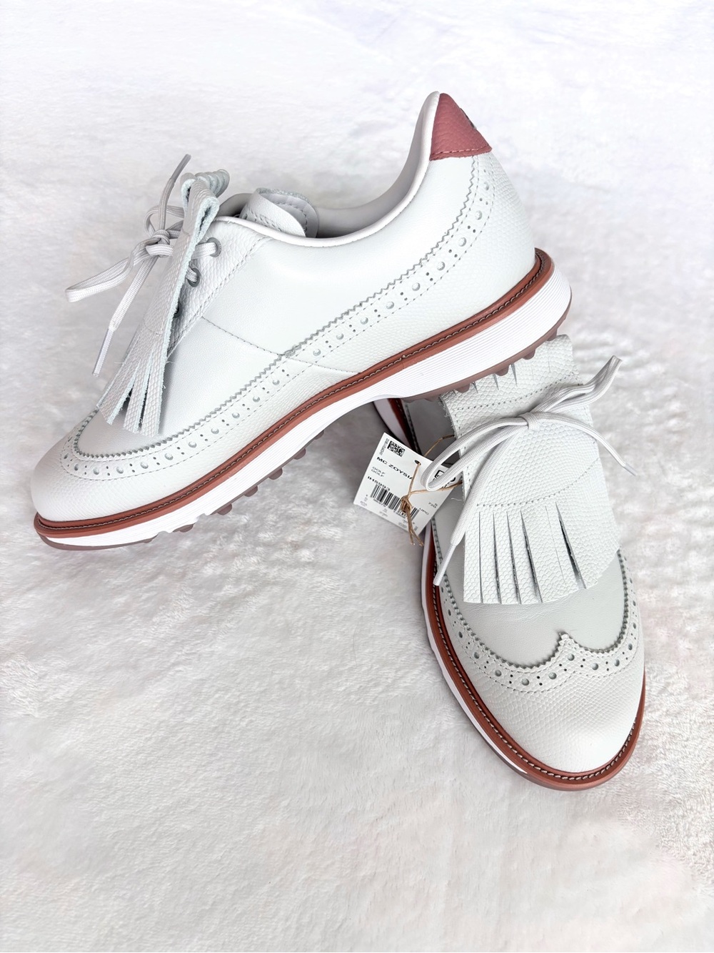 ADIDAS MC Zoysia Leather Spikeless Golf Shoes--NWT--6.5
